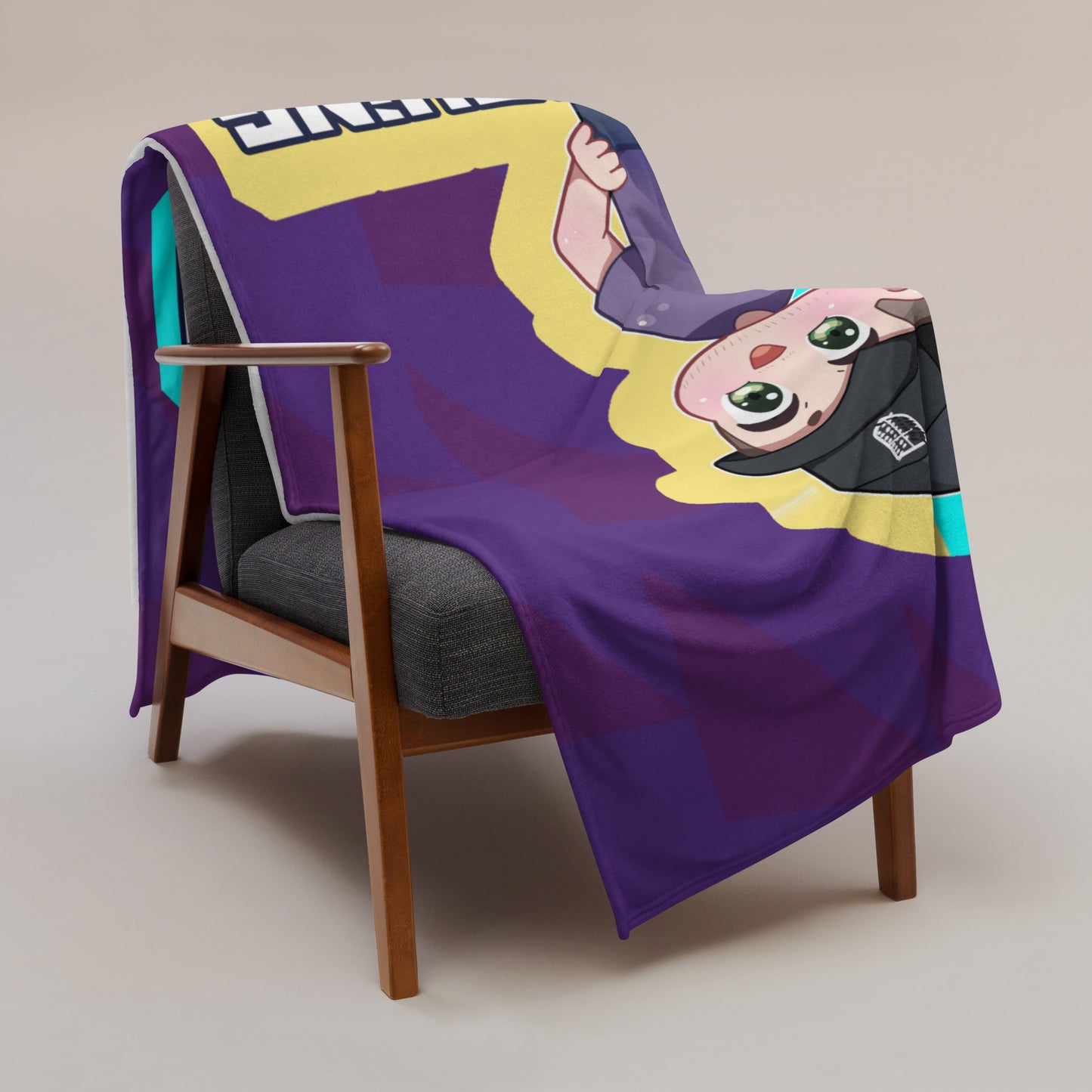 Anime Unboxing Club Throw Blanket