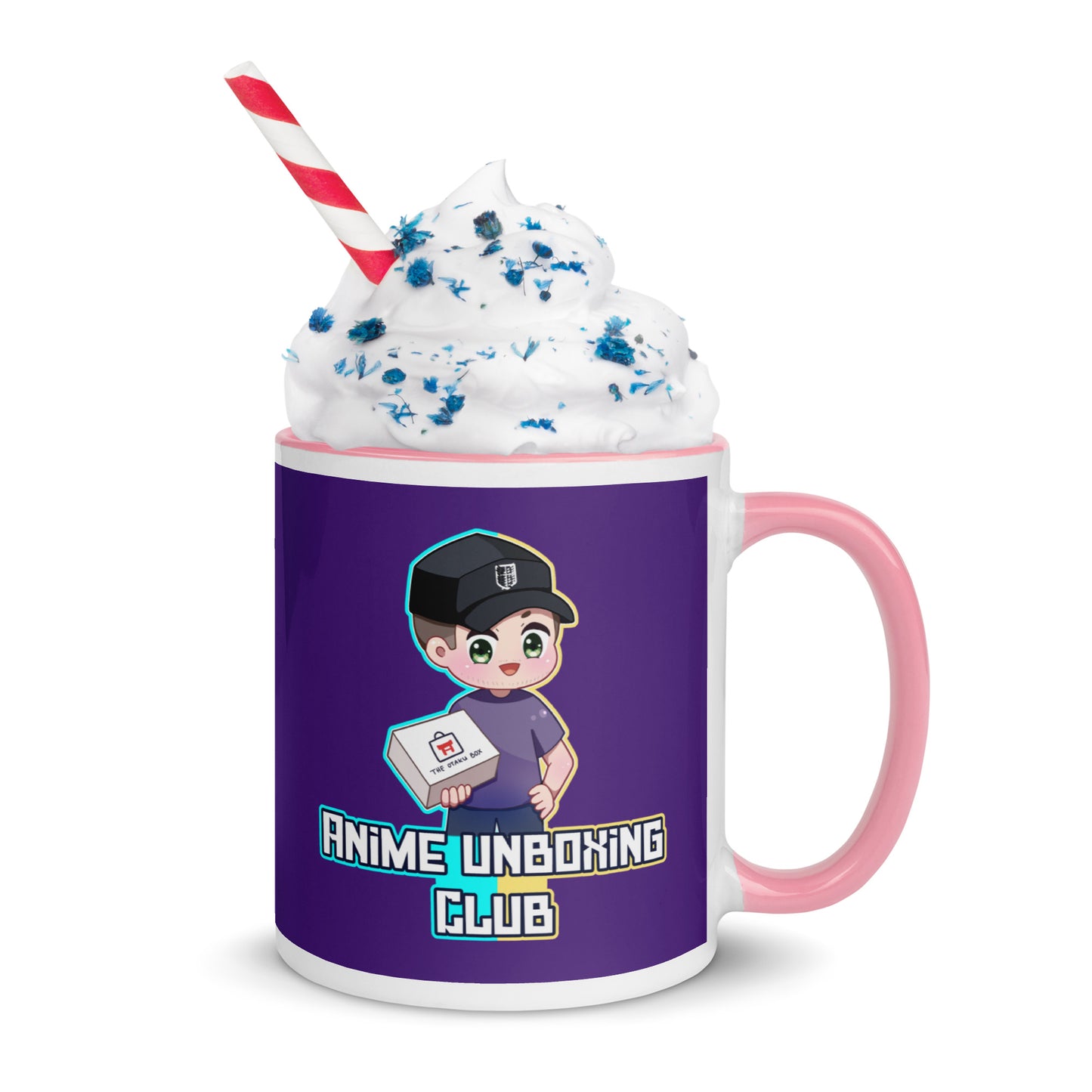 Anime Unboxing Club Mug with Color Inside
