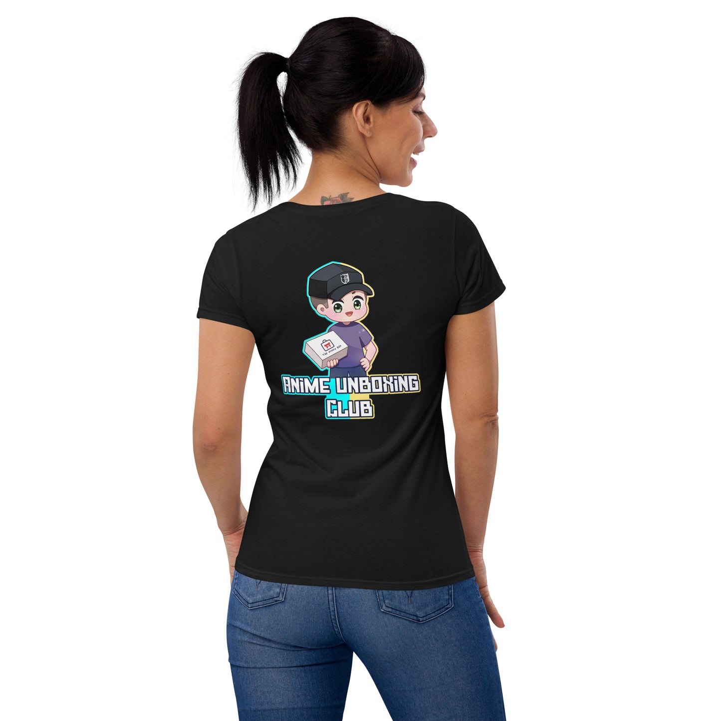 Anime Unboxing Club Women's short sleeve t-shirt
