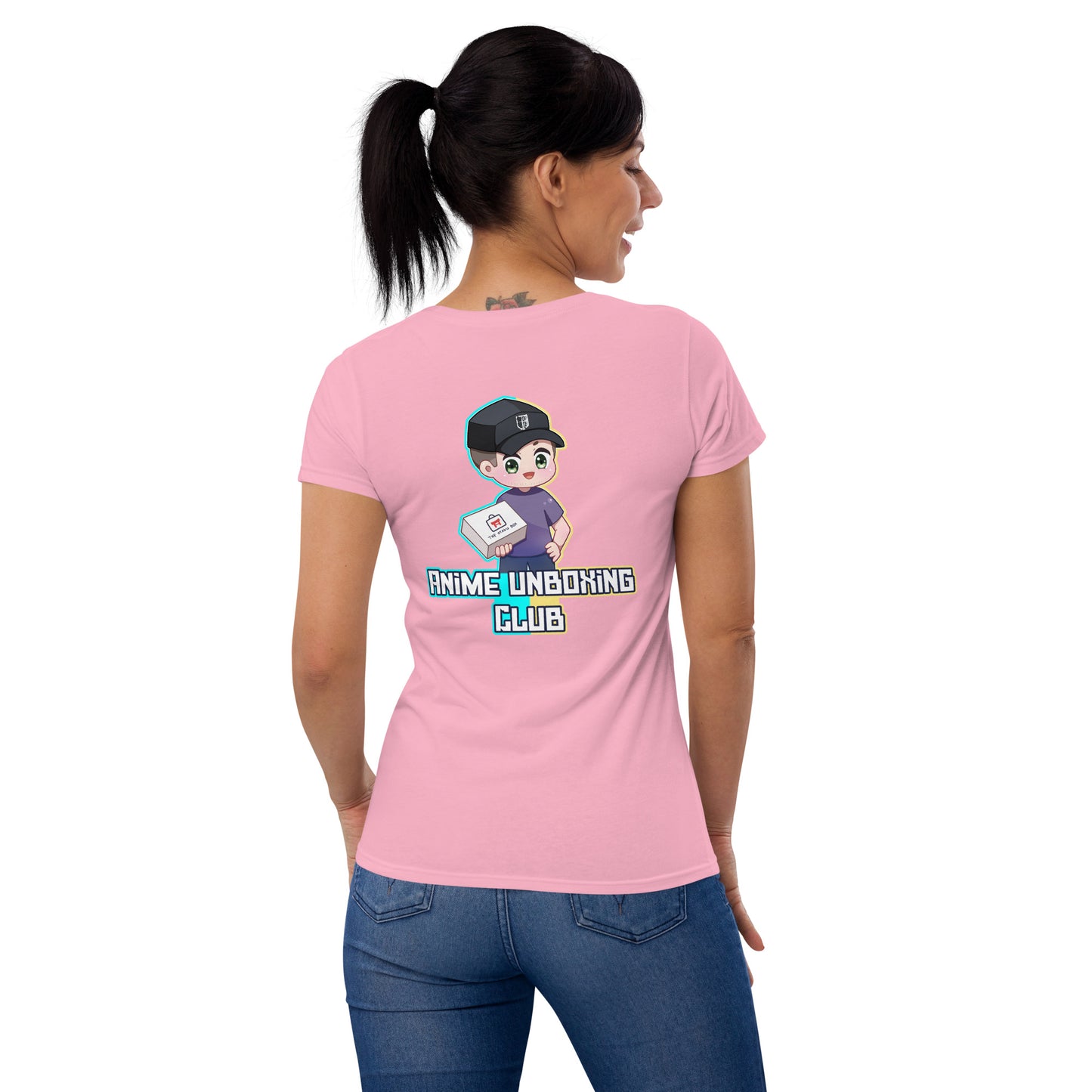 Anime Unboxing Club Women's short sleeve t-shirt