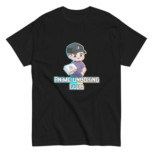 Men's classic tee /w Anime Unboxing Club Logo